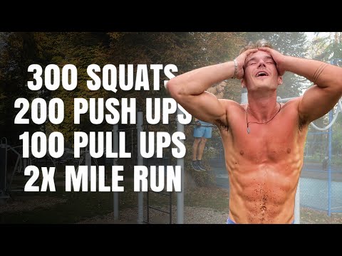 I tried the MURPH Workout, what the HELL is this! | THE MURPH CHALLENGE