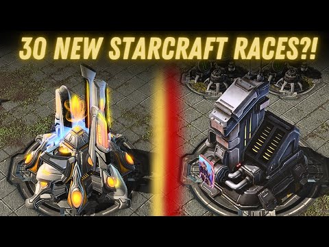 30 NEW StarCraft 2 Races?! Custom (Modded) StarCraft 2 Cast