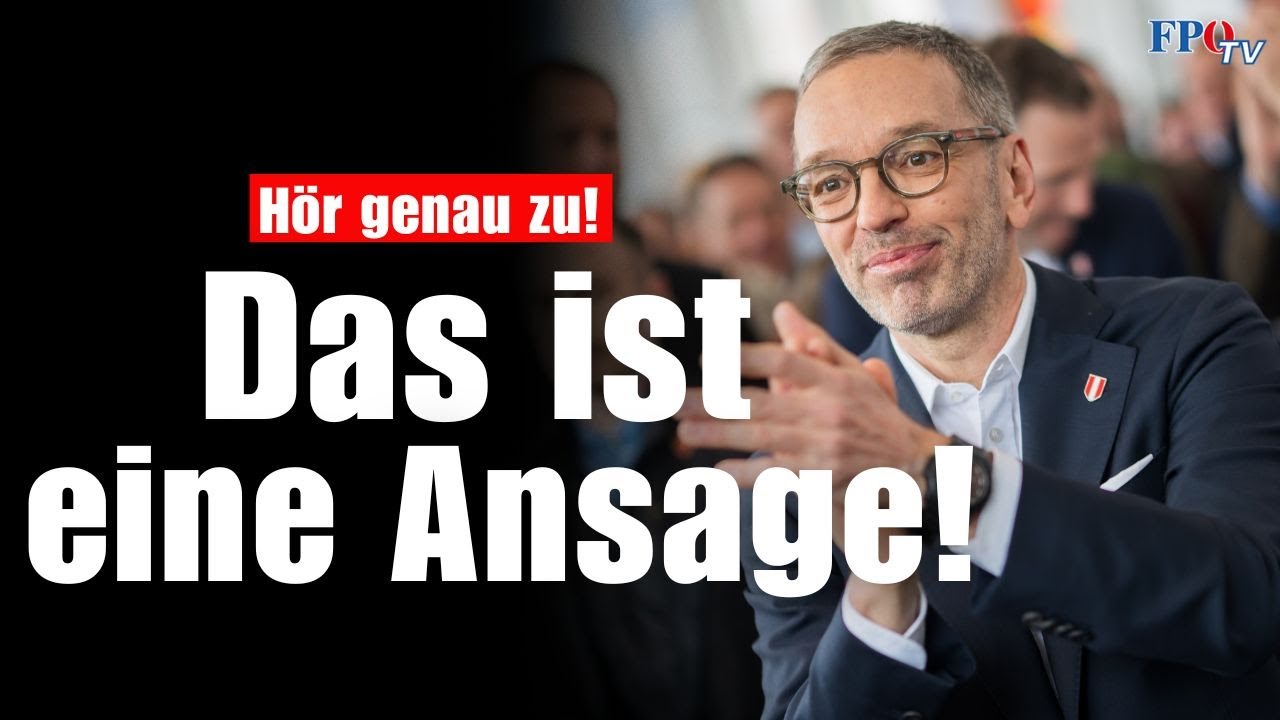 Was Kickl hier sagt, lässt den Saal beben: Kampfansage zum neuen Jahr!