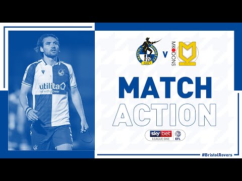 Match Action: Bristol Rovers 0-2 MK Dons