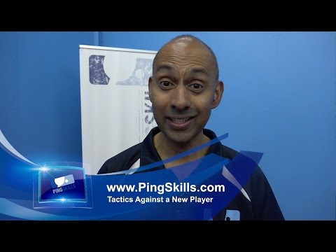Tactics Against a New Opponent | Table Tennis | PingSkills