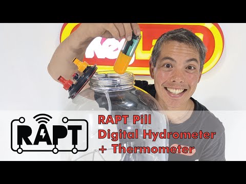 RAPT Pill Digital Beer Brewing Fermentation Hydrometer - Tilt/Pill Review