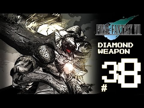 Final Fantasy VII Platinum Trophy Gameplay Walkthrough Part 38 - Diamond Weapon