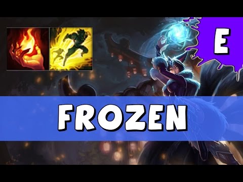 Longzhu Frozen as Ahri vs Azir MID - HIGHLIGHTS - League of Legends