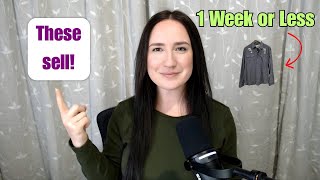 Super Fast Sales - What Sold on Ebay, Poshmark, and Depop Last Week
