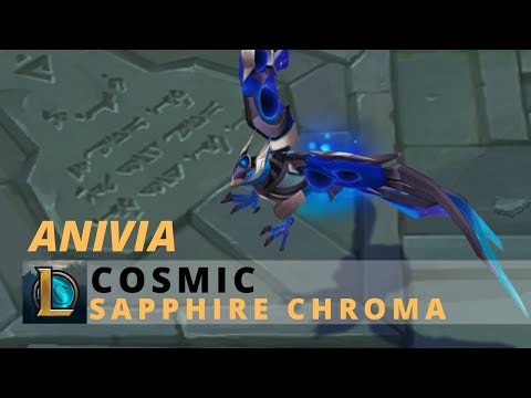 Cosmic Anivia Sapphire Chroma - League Of Legends