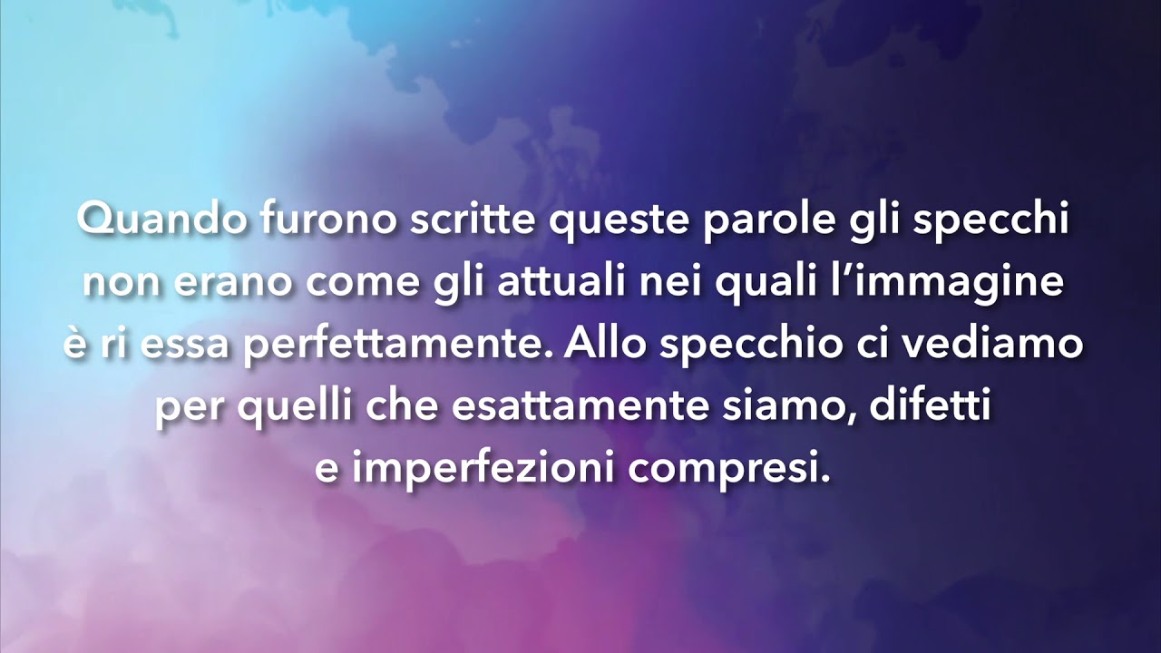 Meditazione Calendario "Parole di Vita" del 11 luglio 2019