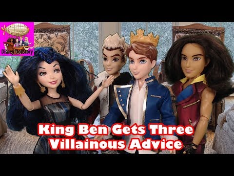 King Ben Gets Three Villainous Advice -Part 12- Zombie Outbreak Descendants Project MC2 Disney