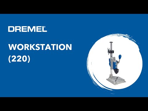 Dremel grąžto preso ir įrankių laikiklio įrenginys video