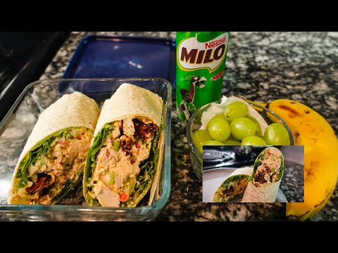 Let’s Make Loaded Chicken Salad Wraps Recipe | How To Pack Lunch