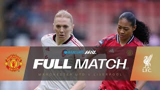 Download lagu FULL MATCH: Manchester United v Liverpool | Barclays WSL 25/26 mp3
