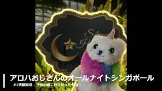 アロハおじさんのオールナイトシンガポール #3 伏線回収 子供の頃に好きだったもの