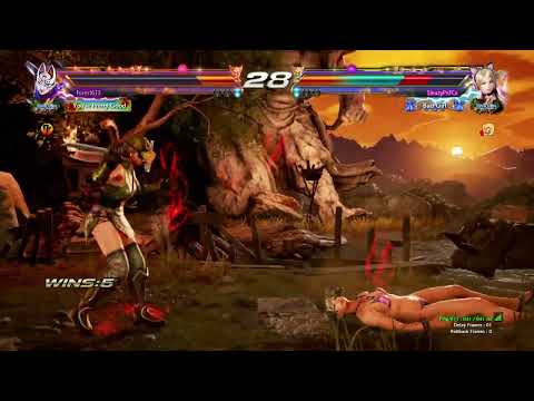 Ryujin Kunimitsu VS Laggy 5 Bars Only Ryujin Lucky Chloe Laggy PS4 v5 Tekken 7 20230717235354