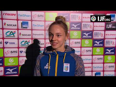 Daria BILODID (UKR) Winner Paris Grand Slam 18