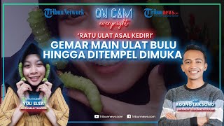 Viral, Wanita Ini Punya Hobi Ekstrem Main dengan Ulat Bulu, Dijuluki Ratu Ulat Asal Kediri