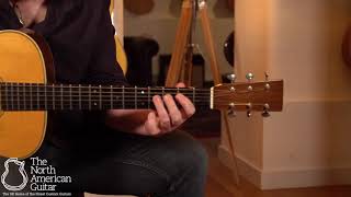 Video thumbnail for Merrill OM28 Acoustic Guitar, Brazilian Rosewood & Adirondack Spruce Played By Ben Smith (Part Two) by Carter Vintage Backstage