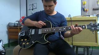 Video thumbnail for Teste Guitarra Semi Acustica Tagima Jazz 1750 by Fábio Solano