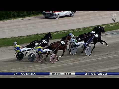 Aversa trotto 27 Maggio 2023 - 3° Corsa
