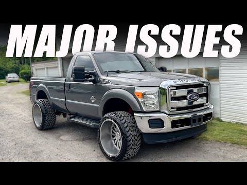 6.7 Powerstroke 6r140 Transmission is SMOKED! - Single Cab Make Over!