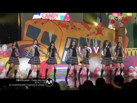 [MPD/직캠] 141113 러블리즈(Lovelyz) - Candy Jelly Love