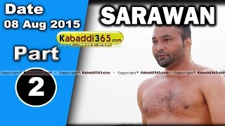 (1) Sarawan (Faridkot) Kabaddi Tournament 8 aug 2015