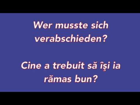 Învatā limba Germanā. Lectia. 87. Trecutul verbelor demodale 1.
