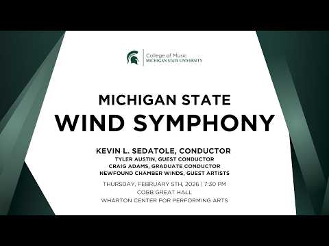 MSU Wind Symphony | February 5, 2026