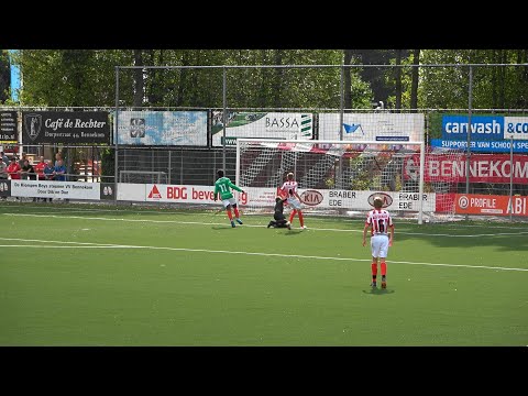 Tweede helft VVBennekom JO15-1 - DOVO JO15-1