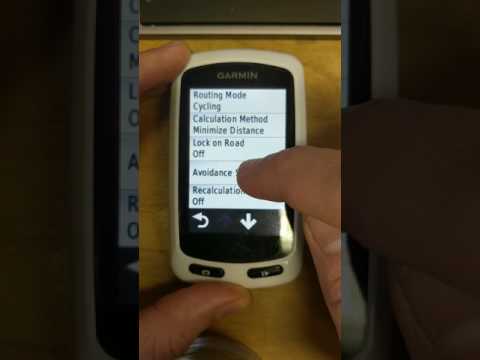 Garmin Edge Touring Settings Review for your Outfitter Bicycle Tours tour