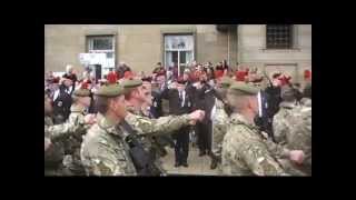 preview picture of video '2012 Black Watch 3rd Battalion Homecoming Kirkcaldy 2012'