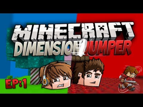 Minecraft: Dimension Jumper w/Sky and Fin - Part 1