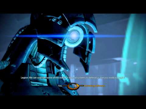Jenn Mass Effect 2 HD 70 - Legion's Loyalty(Heretic Station) - Legion vs Tali Confrontation