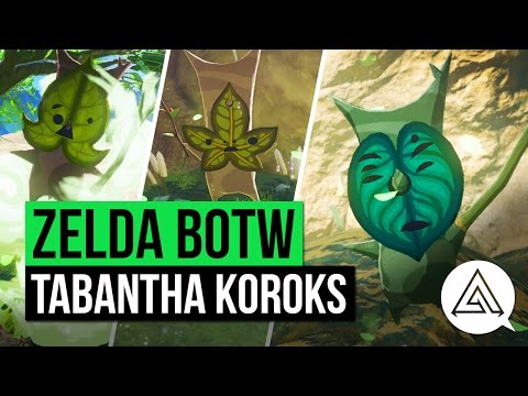 Zelda Breath of the Wild | All Korok Seeds Guide - Tabantha Region