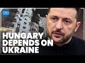 How does the war in Ukraine impact Hungary?