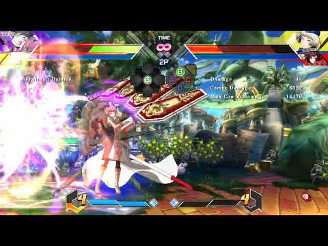 Elizabeth Hama set up