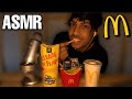 ASMR McDonald S Wrap Meal Fries Milk Shake EATING SOUNDS