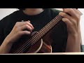 Japanese Denim - Daniel Caesar | ukulele cover