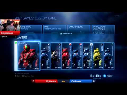 EGL9 : Mad Catz Halo 4 Championship : Optimum vs Outbreak : WBR2 - Intro