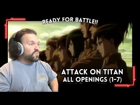 EDM Producer Reacts To Attack On Titan ALL Openings (1-7)
