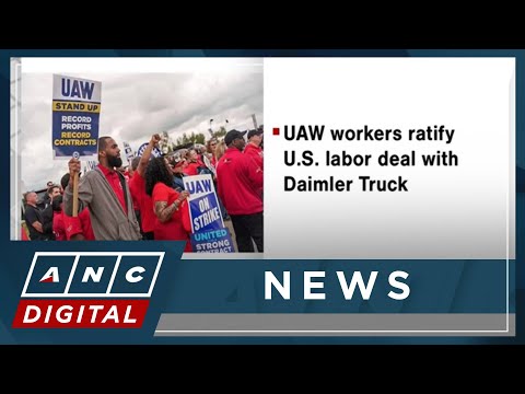 UAW workers ratify U.S. labor deal with Daimler Truck ANC