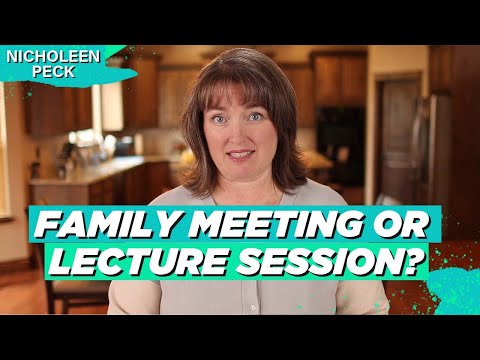 How To Carry Out A Family Meeting