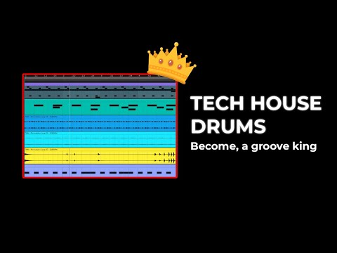 Groovy Tech House Drums In Ableton | Tutorial