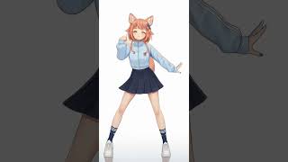 コンココンコンココンコンコン / 轟はじめ 【踊ってみた】 #vtuber #anime #cute