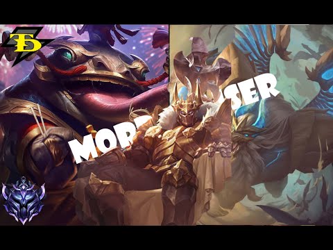 Tahm Kench Top VS Mordekaiser  FT. Galio Mid Diamond III