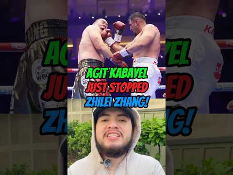 AGIT KABAYEL HAD NO PROBLEM STOPPING ZHILEI ZHANG IN ROUND 6!#trending #youtubeshorts #viralvideo
