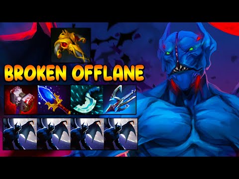 BROKEN OFFLANE [ Night Stalker ] CRAZY TEAM FIGHT - DOTA 2 GAMEPLAY
