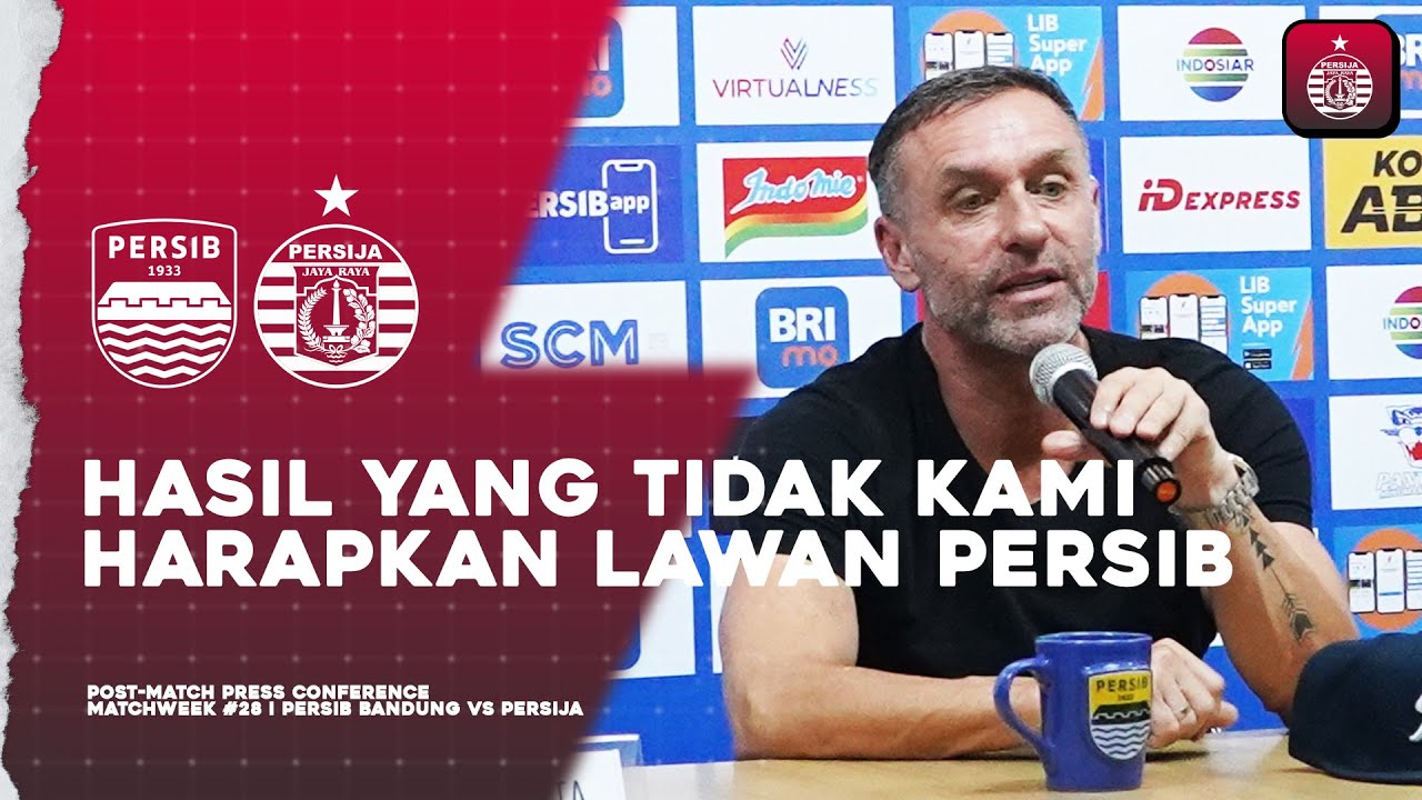 Persija Bertekad Bangkit di Enam Laga Tersisa | Press Conference