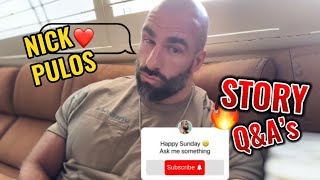 Nick Pulos Instagram Q&A’s Dec 2023