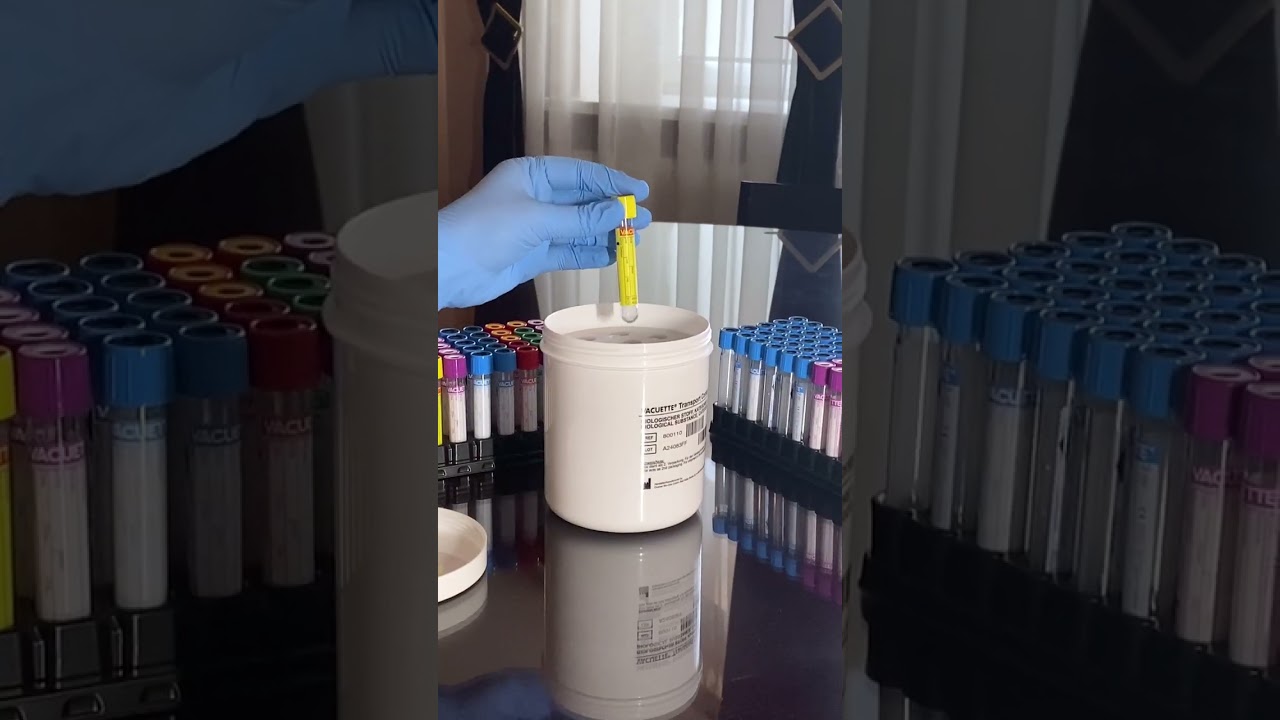 Транспортний контейнер VTС на 12 пробірок від GreinerBioOne - Відео Сіместа