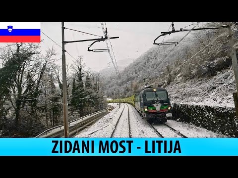 Winter wonderland CAB RIDE | Zidani Most - Litija | Slovenia